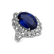 Prsteň s tanzanitom a diamantmi Madam Elegance2