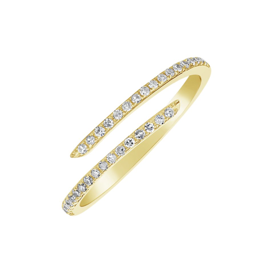 Prsteň s diamantmi Mystic Temper