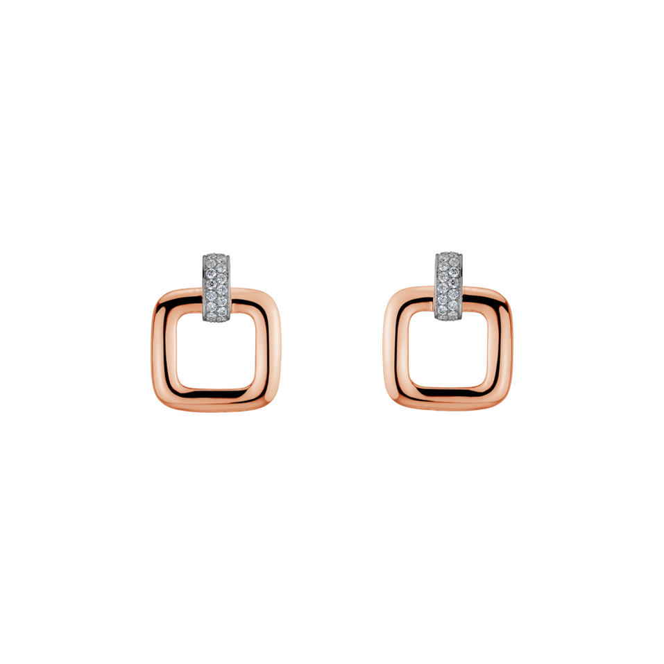 Náušnice s diamantmi Hyperspheres