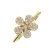 Prsteň s diamantmi Sun Daisy2