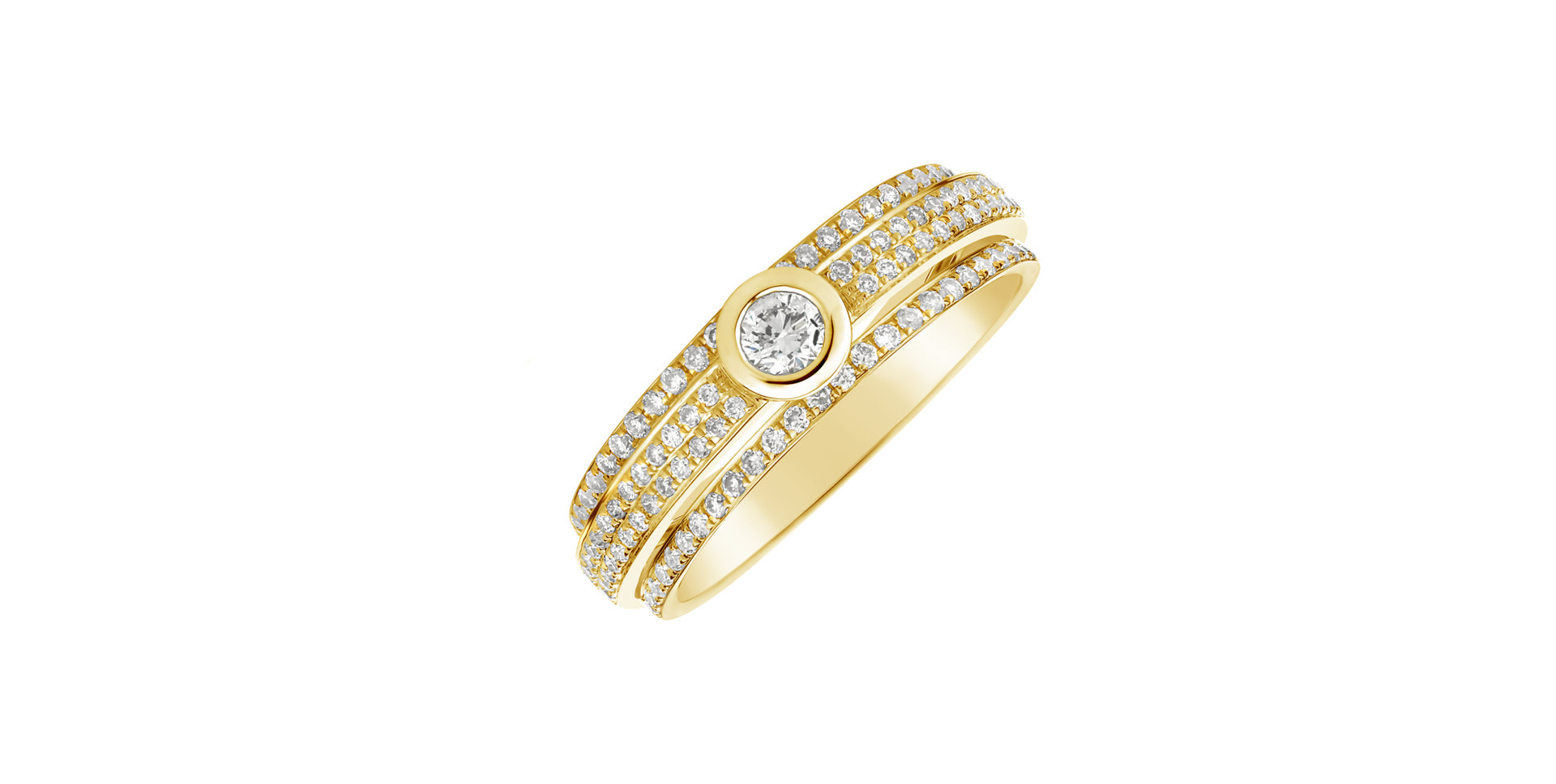 Prsteň s diamantmi Amazing Desire