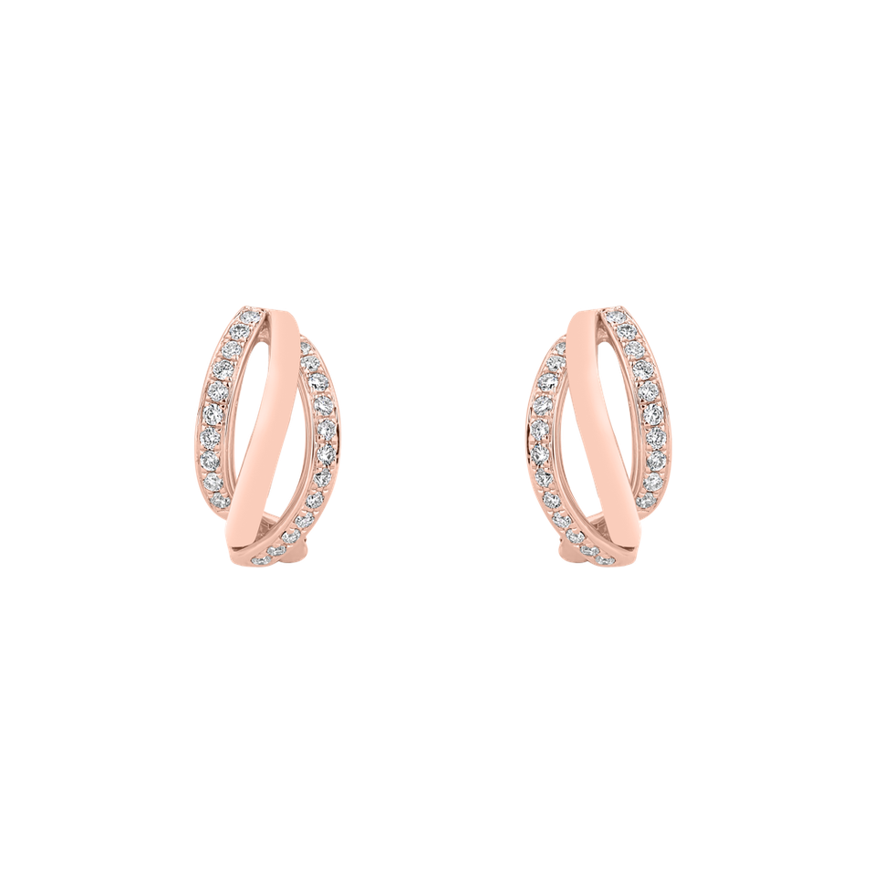 Náušnice s diamantmi Amazing Passion