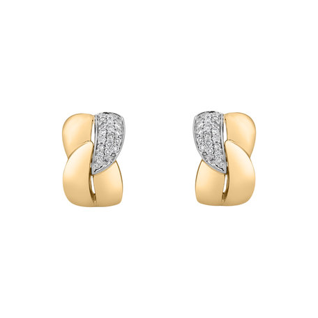 Náušnice s diamantmi Orion Treasure