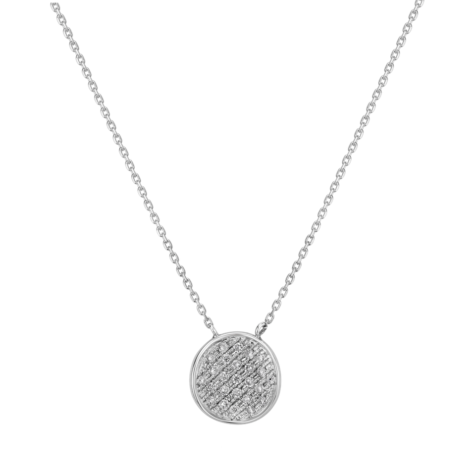 Náhrdelník s diamantmi Moon Message