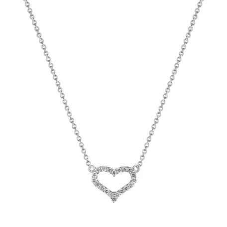 Náhrdelník s diamantmi Glorious Heart