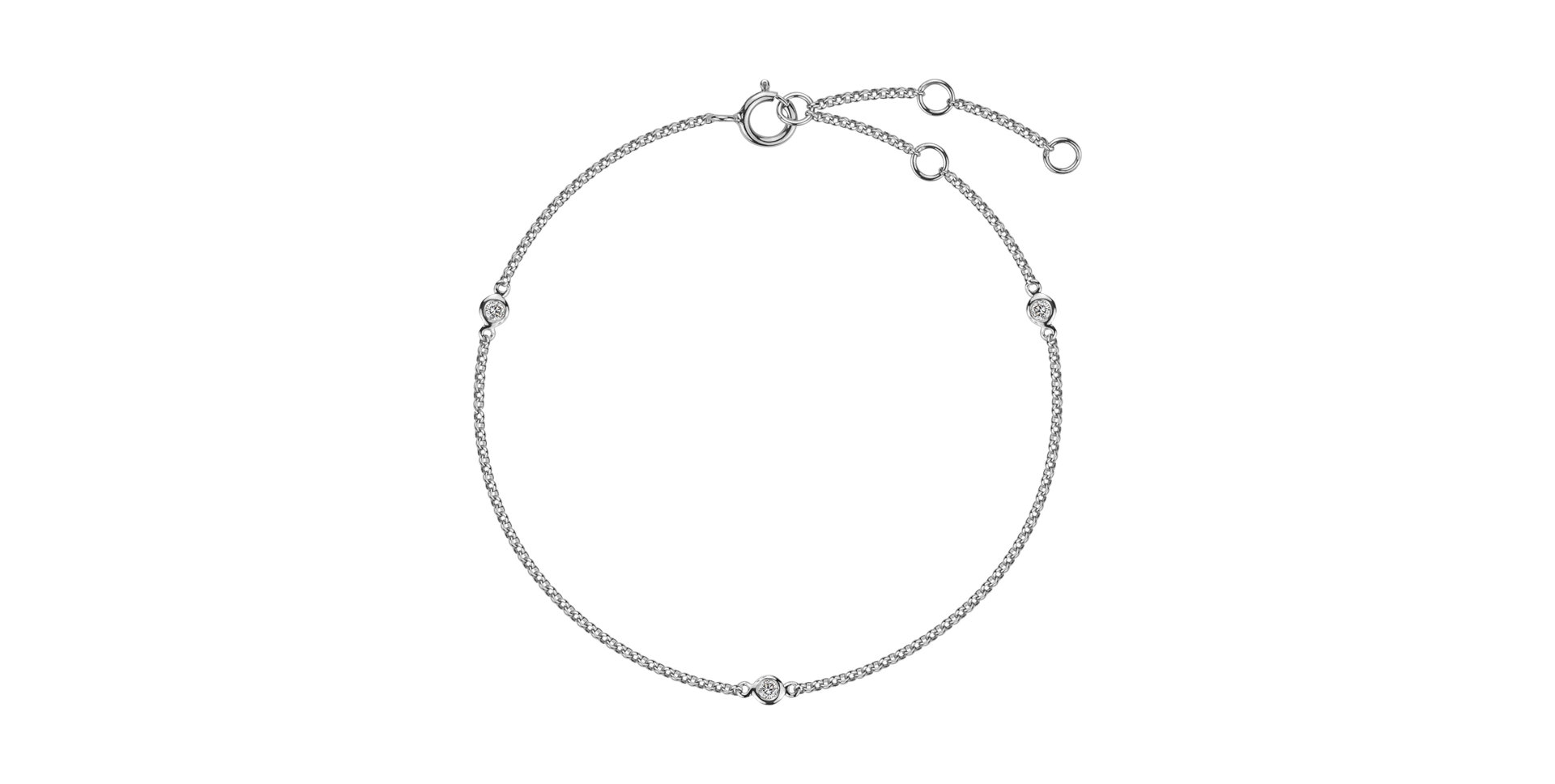 Náramok s diamantmi Oriya