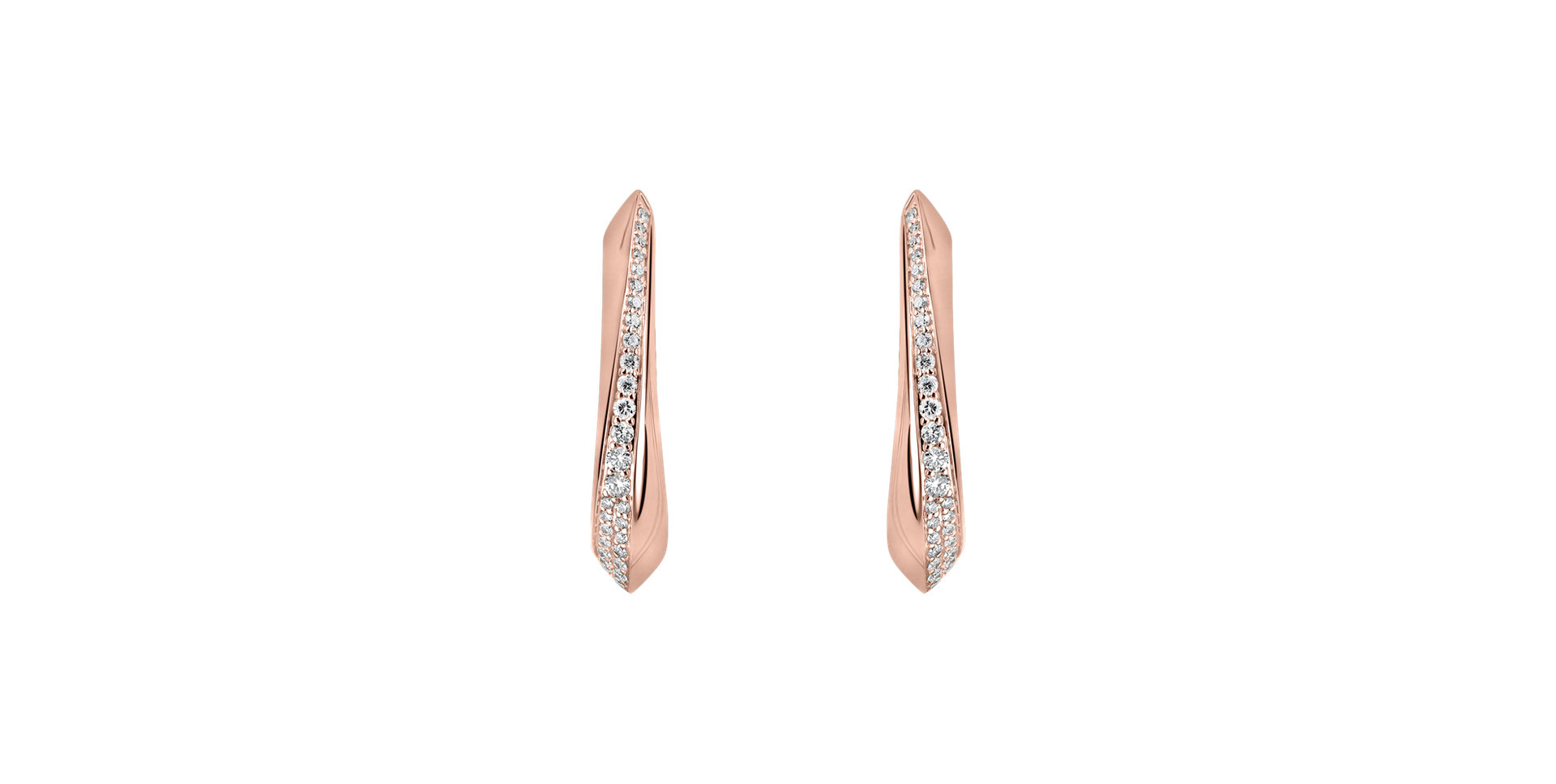 Náušnice s diamantmi Morin