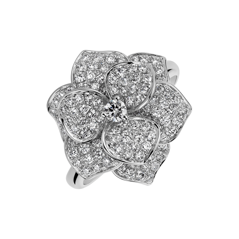 Prsteň s diamantmi Versilla