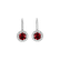 Náušnice s rubínom a diamantmi Orion Duchess2
