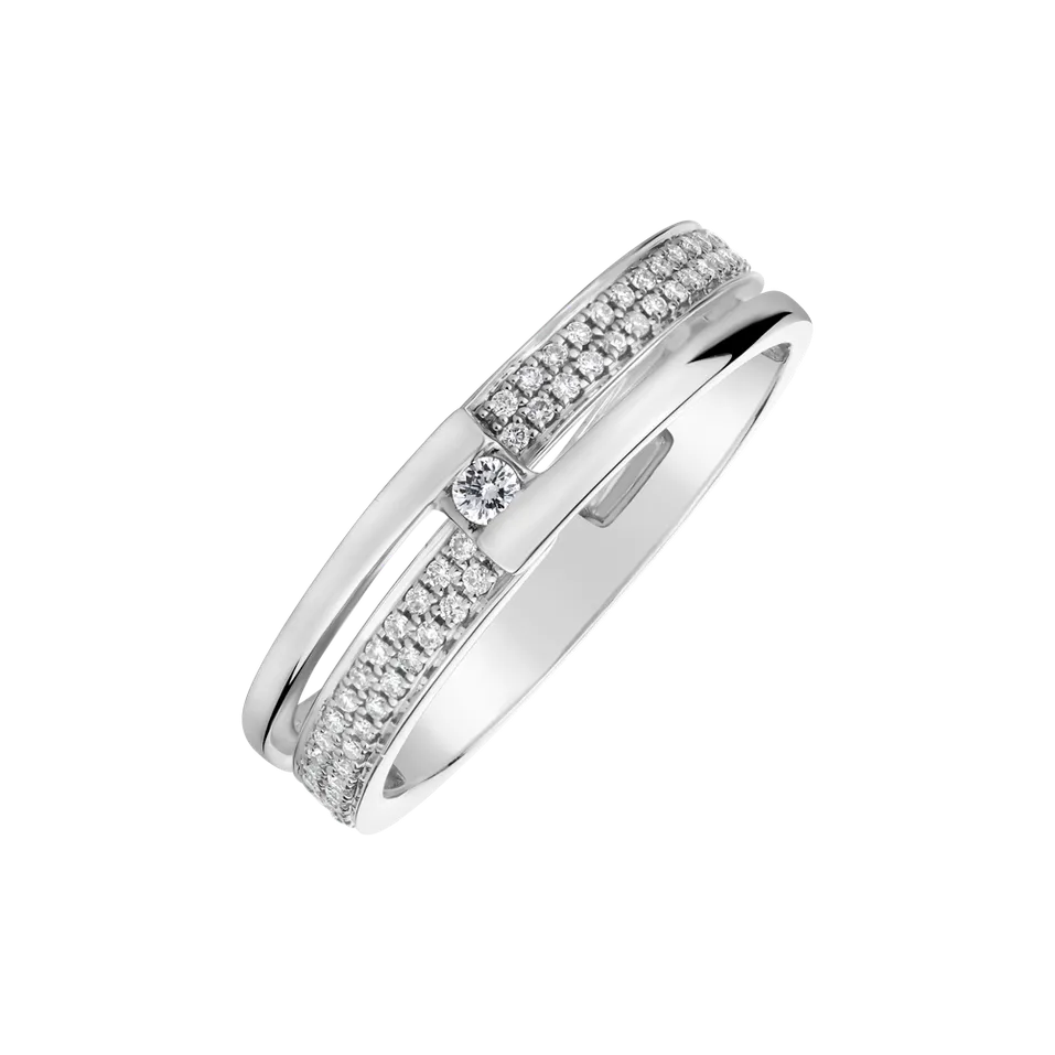 Prsteň s diamantmi Sparkling Andromeda