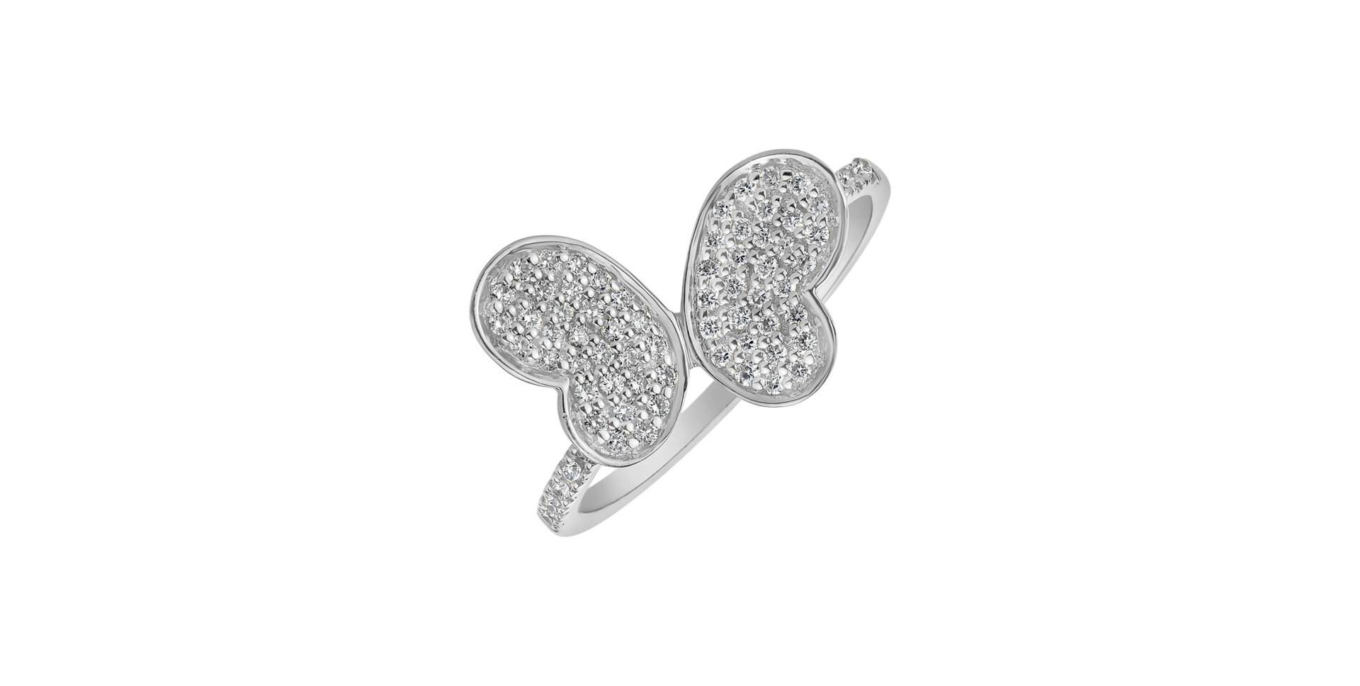 Prsteň s diamantmi Fantastic Gem