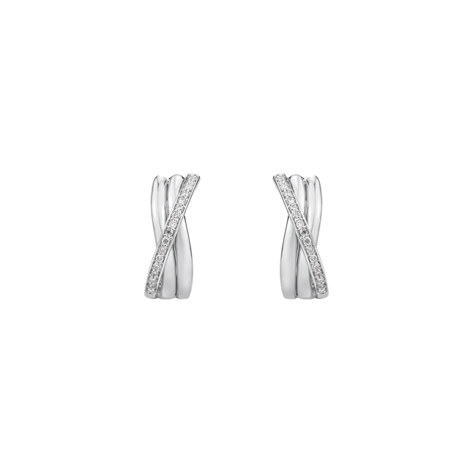 Náušnice s diamantmi Arachné Heaven