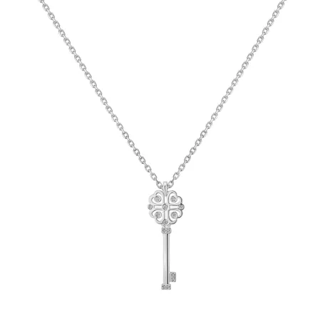 Přívěsok s diamantmi Decorative Key