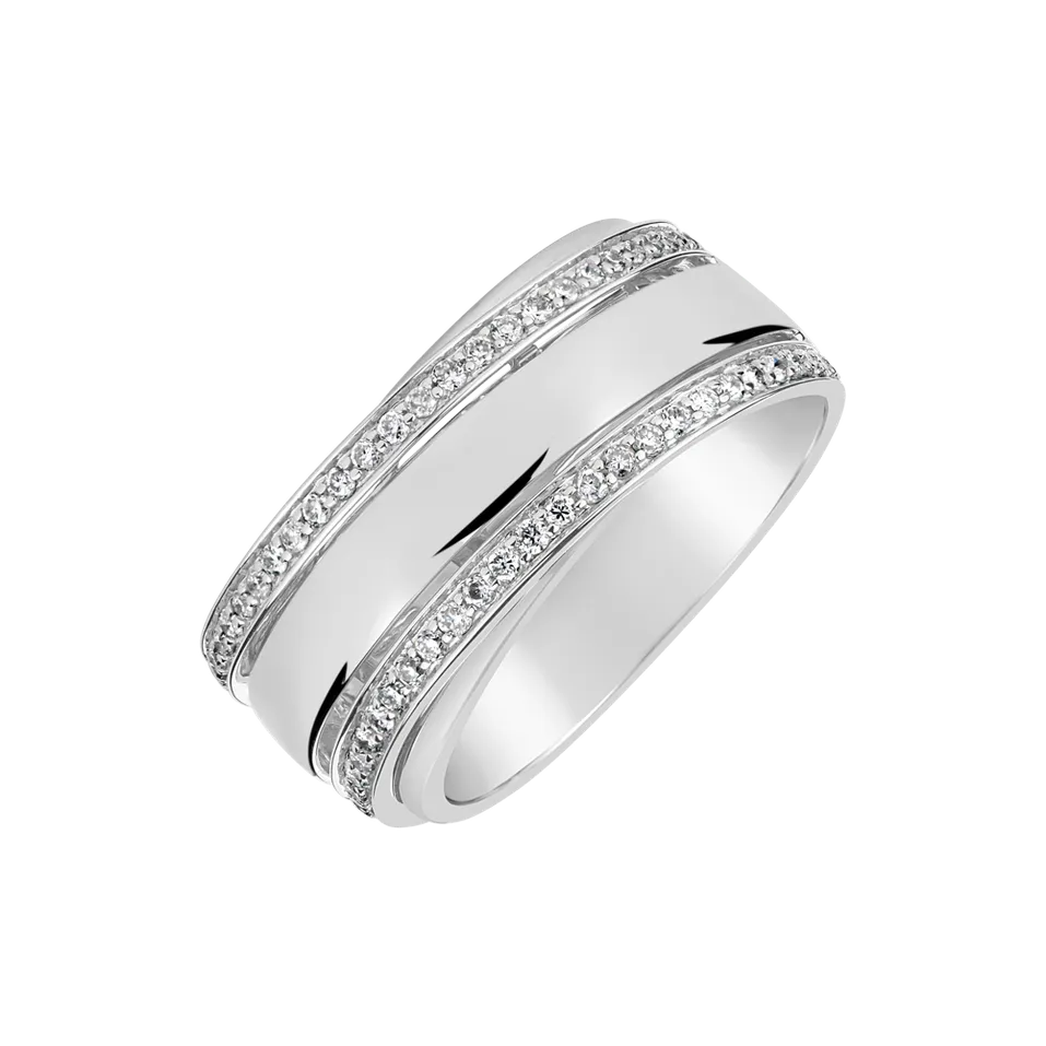 Prsteň s diamantmi Charming Andromeda