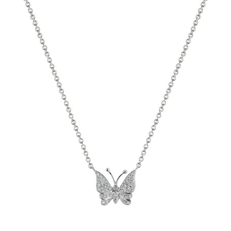 Náhrdelník s diamantmi Nobl Wings