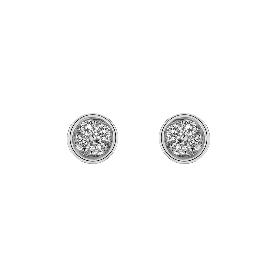 Náušnice s diamantmi Novella