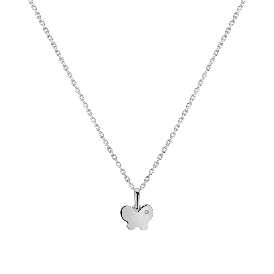 Dětský Přívěsok s diamantom Daydream Butterfly