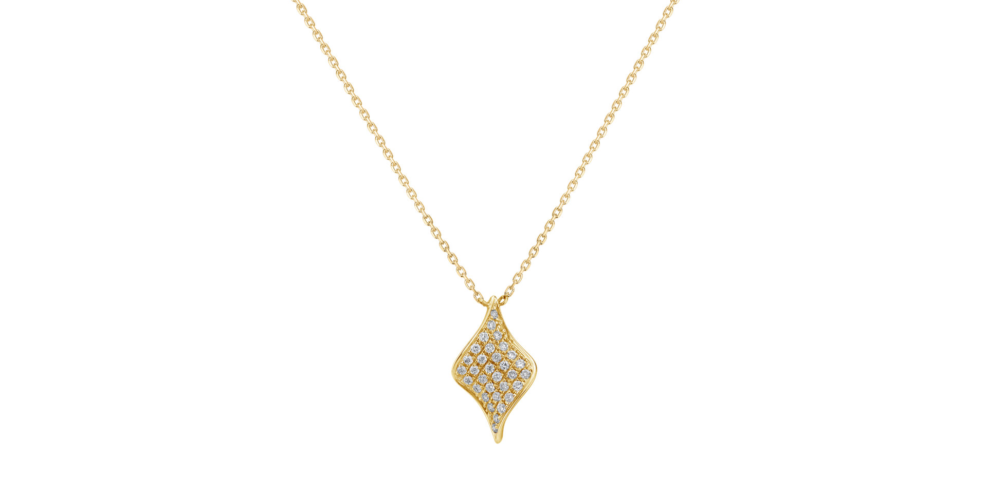 Náhrdelník s diamantmi Star Magician