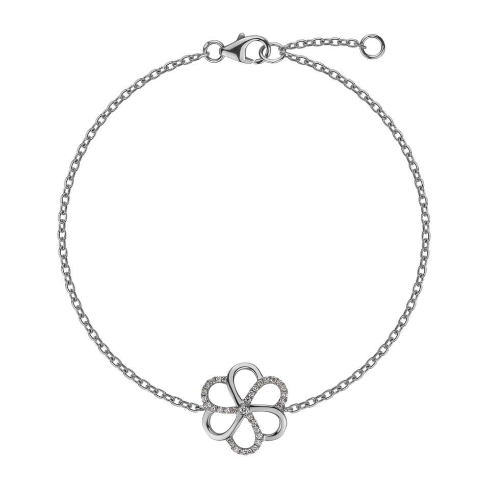 Náramok s diamantmi Dendrobium