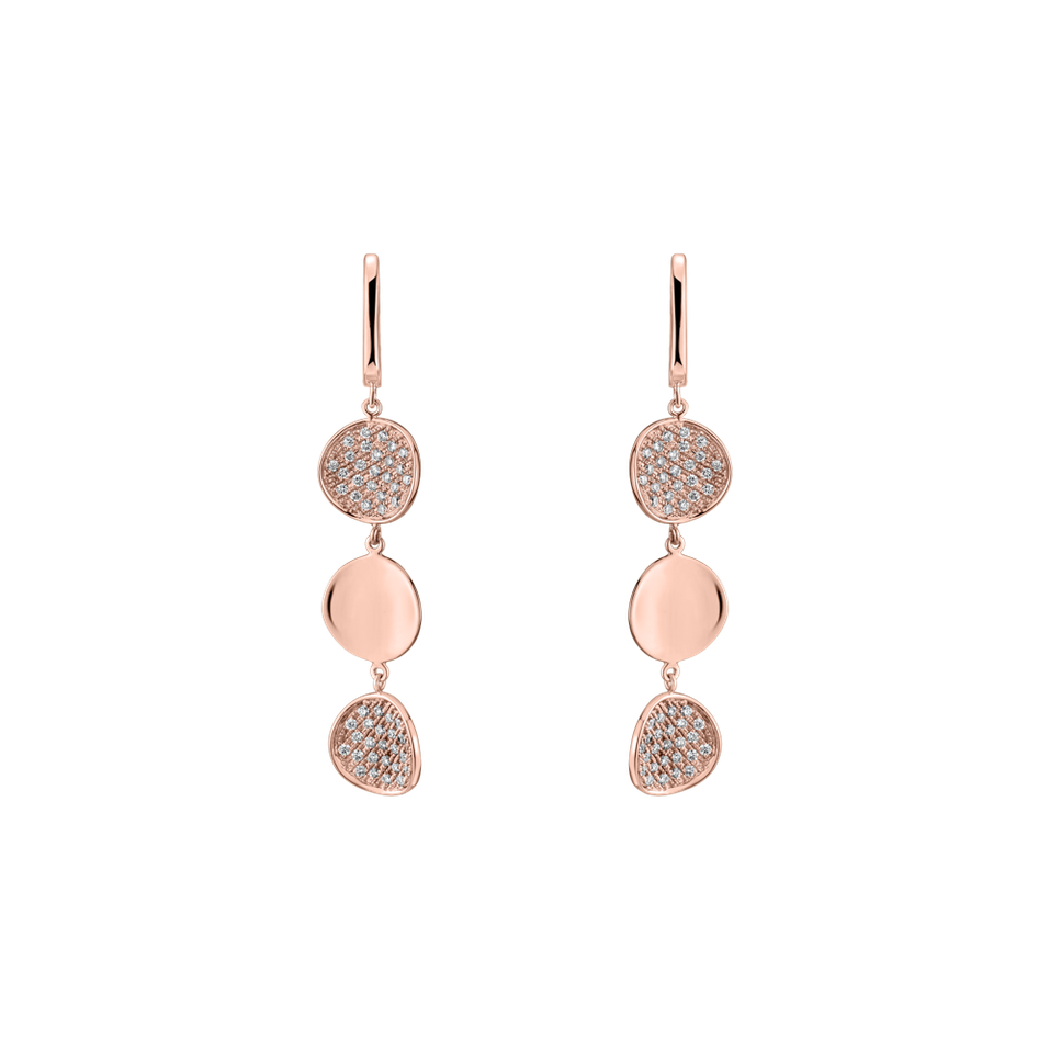 Náušnice s diamantmi Powerful Magic