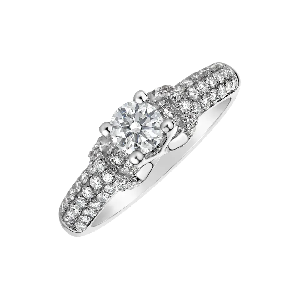 Prsteň s diamantmi Delphina