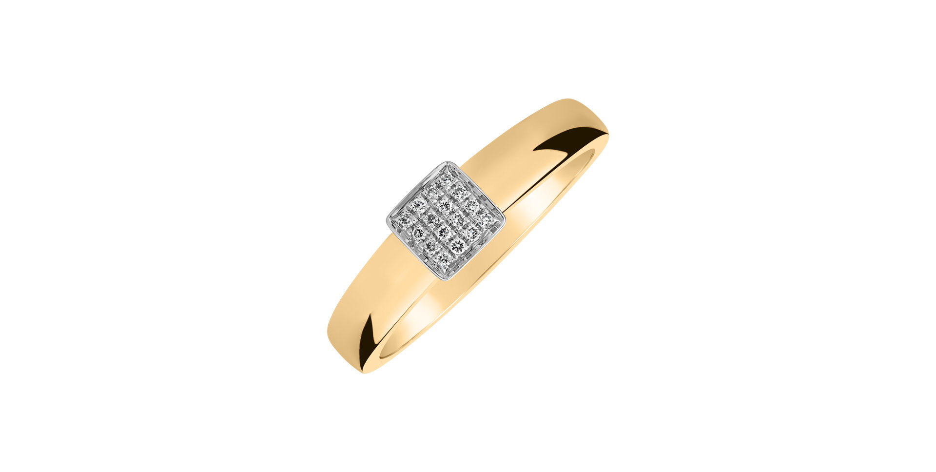 Prsteň s diamantmi Secret Ray