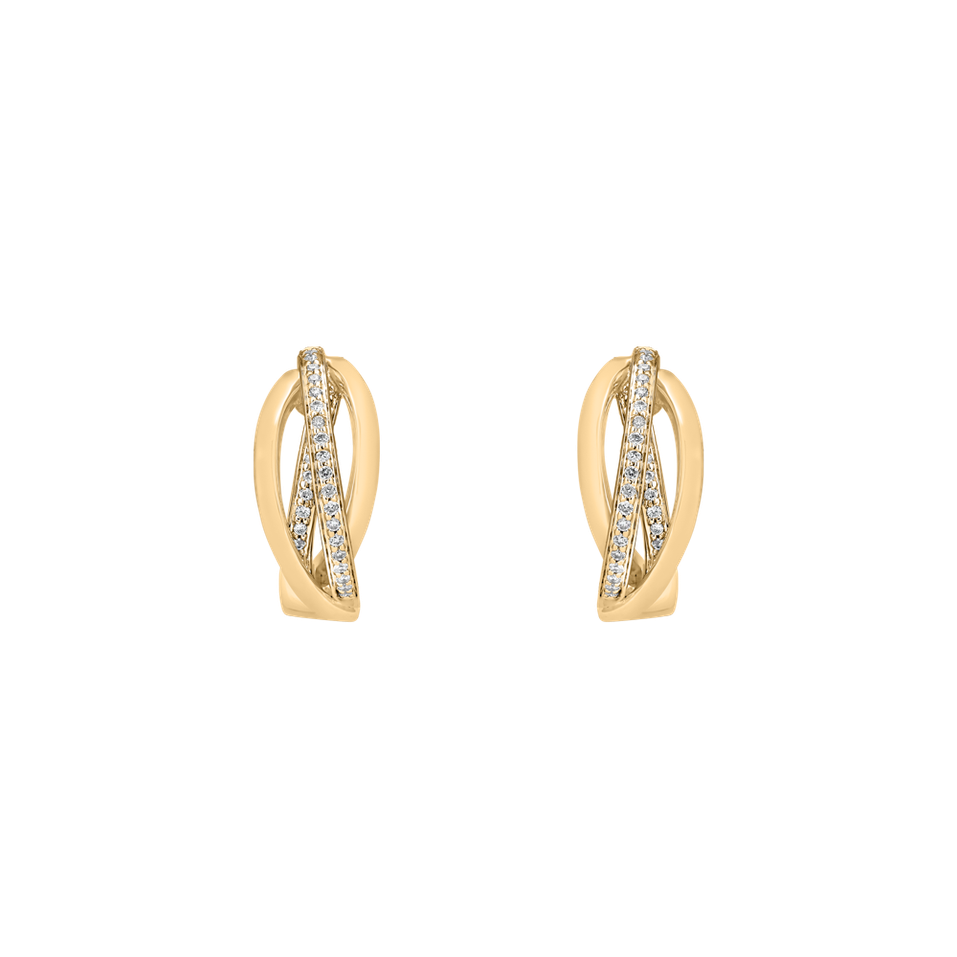 Náušnice s diamantmi Amazing Passion