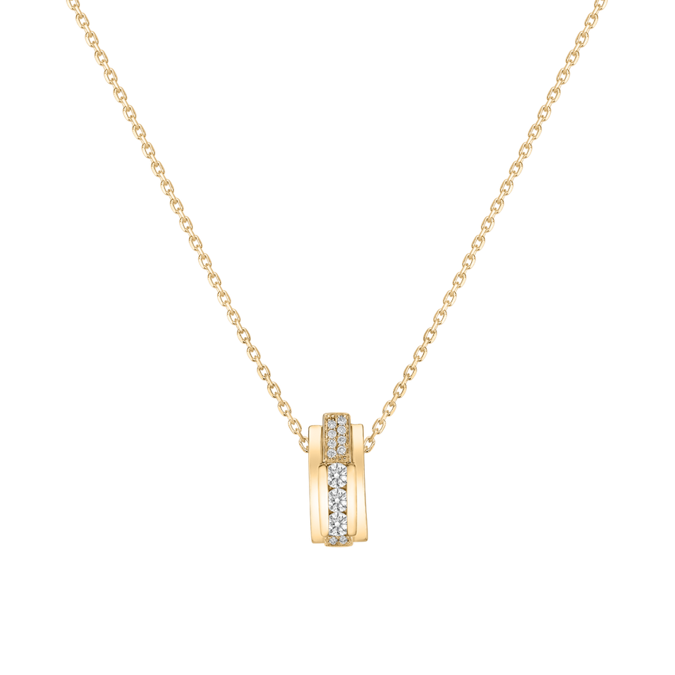 Přívěsok s diamantmi Monarch Passion