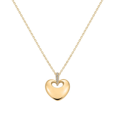 Přívěsok s diamantmi Love Mania