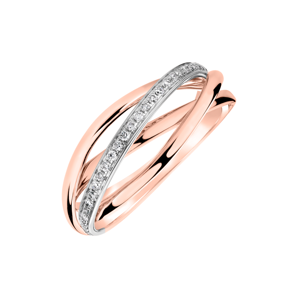 Prsteň s diamantmi Vesper Desire