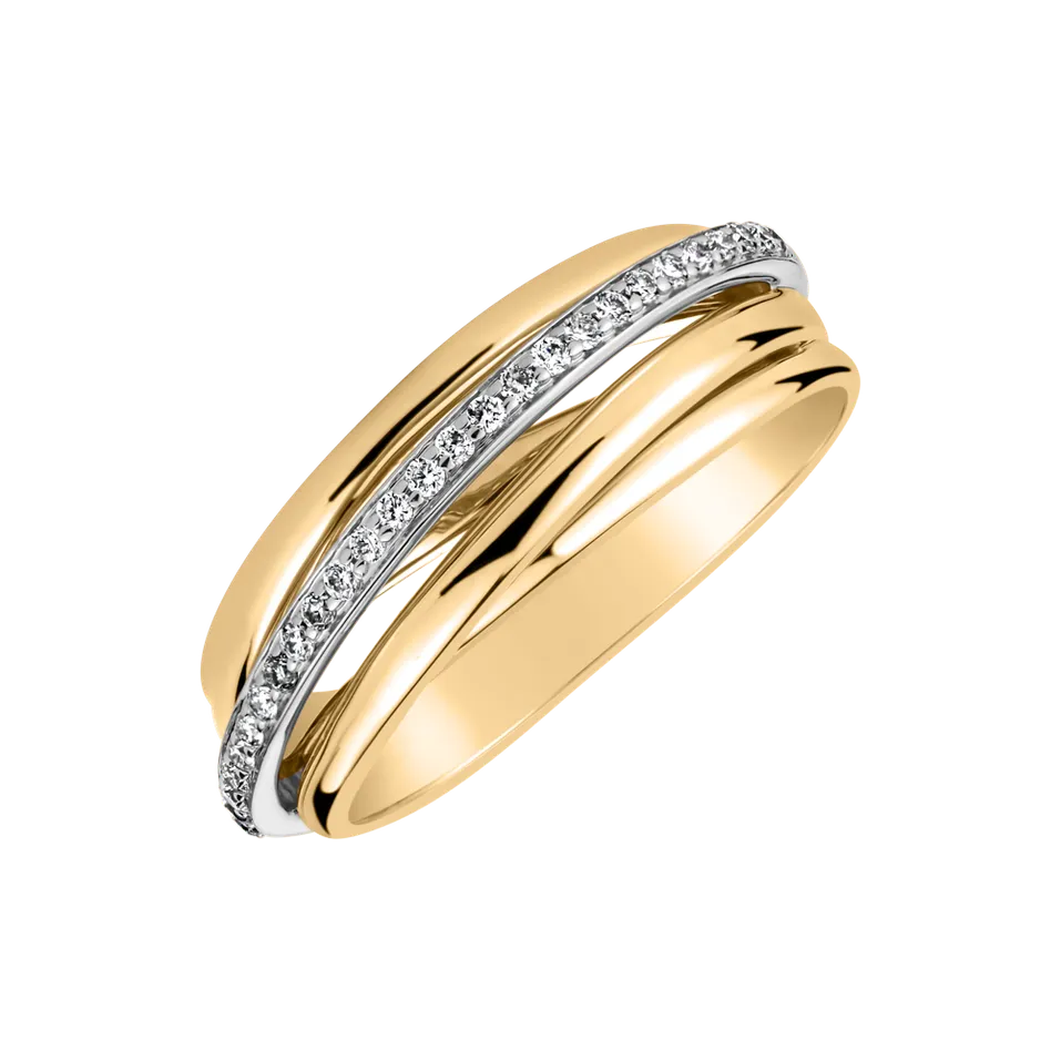 Prsteň s diamantmi Vesper Galaxy