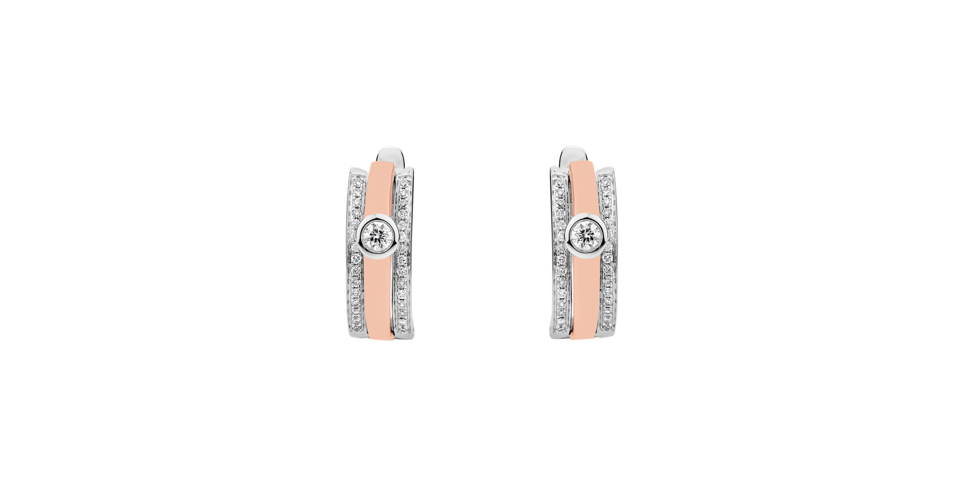 Náušnice s diamantmi Fairytale Sparkle