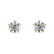 Náušnice s diamantom Star Secret2
