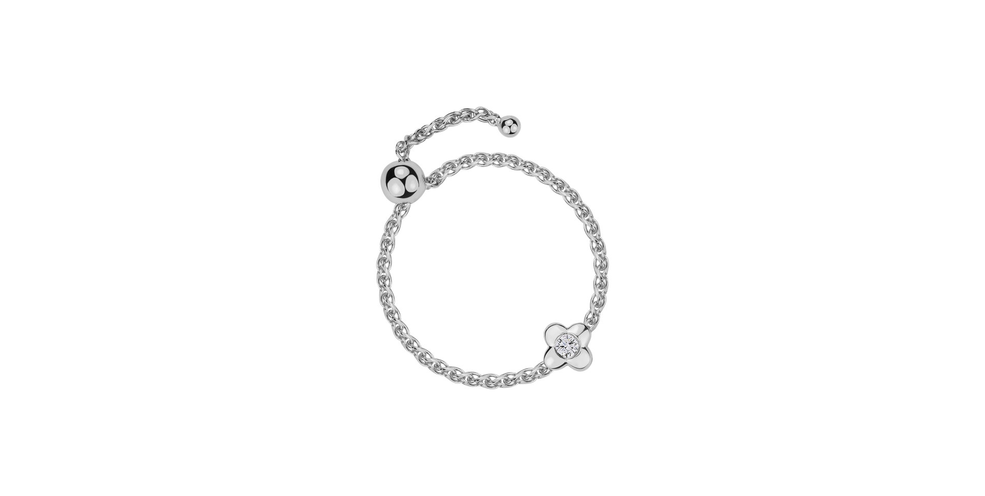 Prsteň s diamantom Luxe Regalia