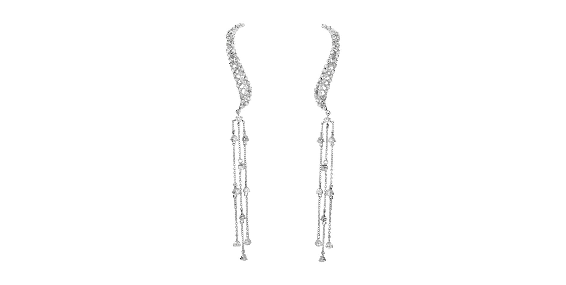 Náušnice s diamantmi Obrien