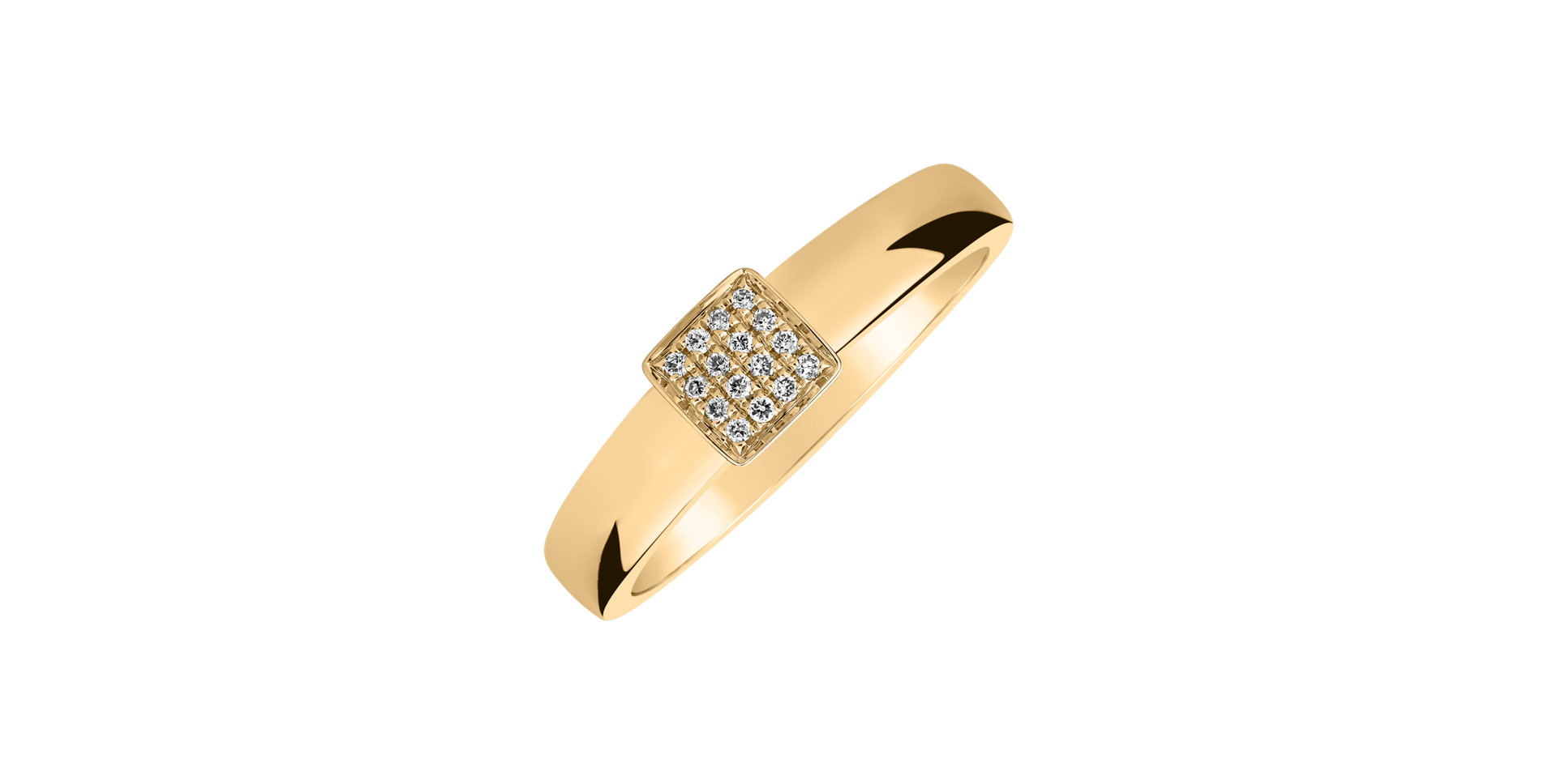 Prsteň s diamantmi Secret Ray