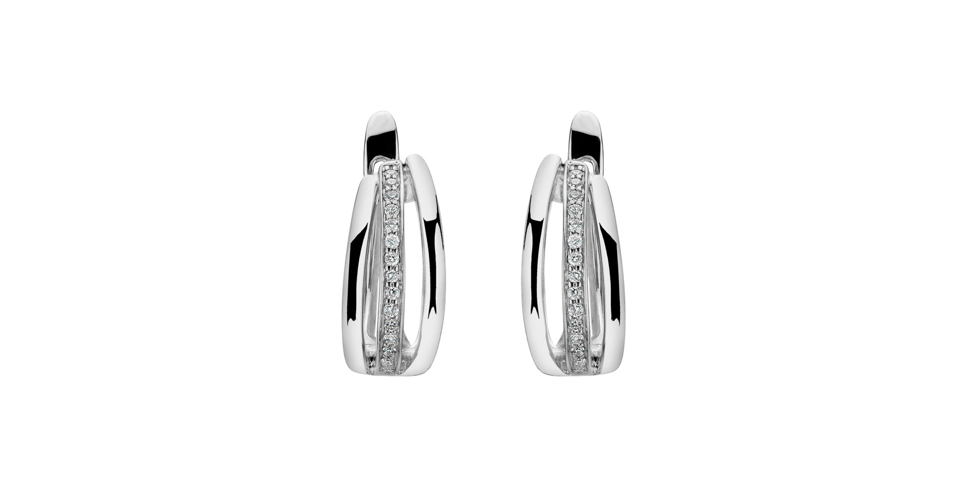 Náušnice s diamantmi Vanessa