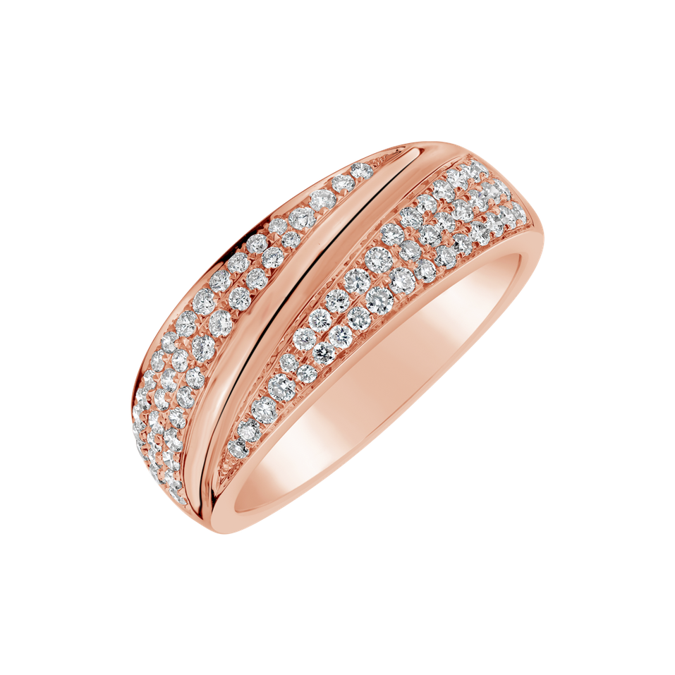 Prsteň s diamantmi Marcellino