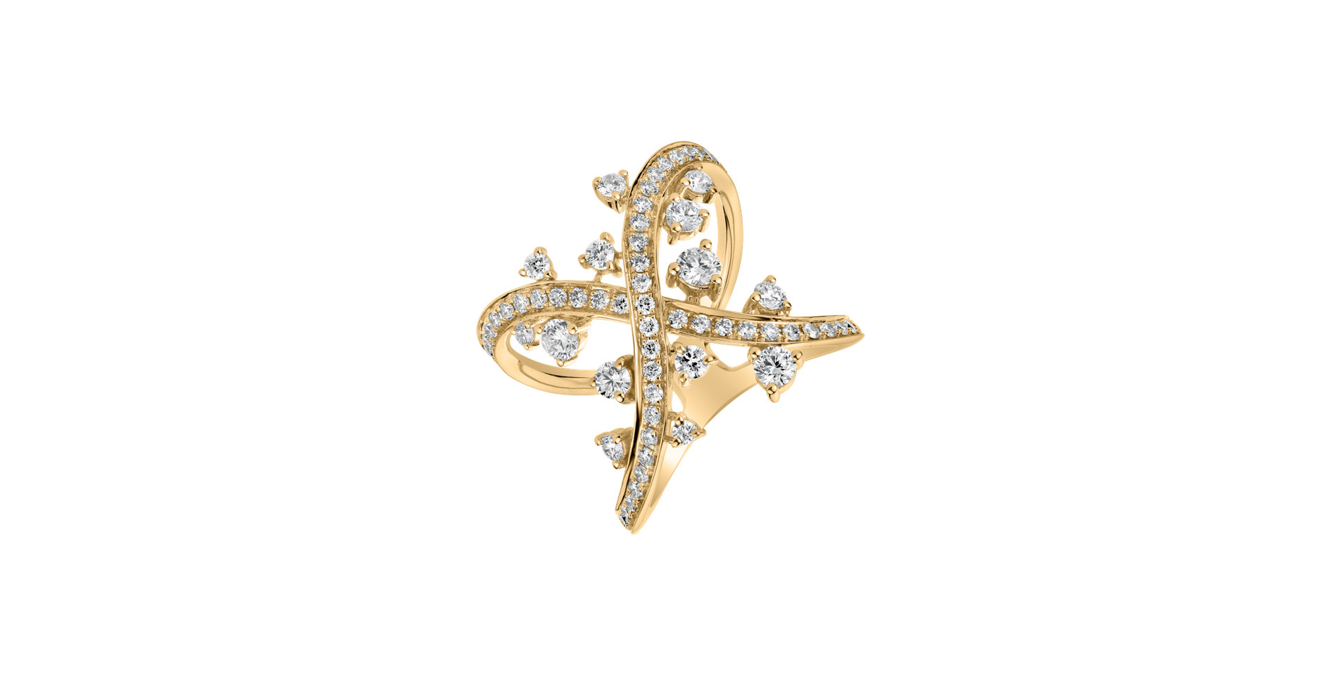 Prsteň s diamantmi Goddess Romance