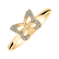 Prsteň s diamantmi Butterfly Constellation2