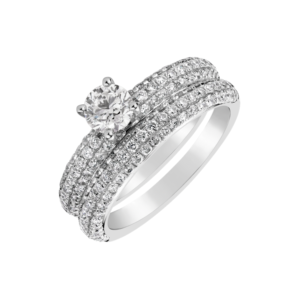 Prsteň s diamantmi Ainsley