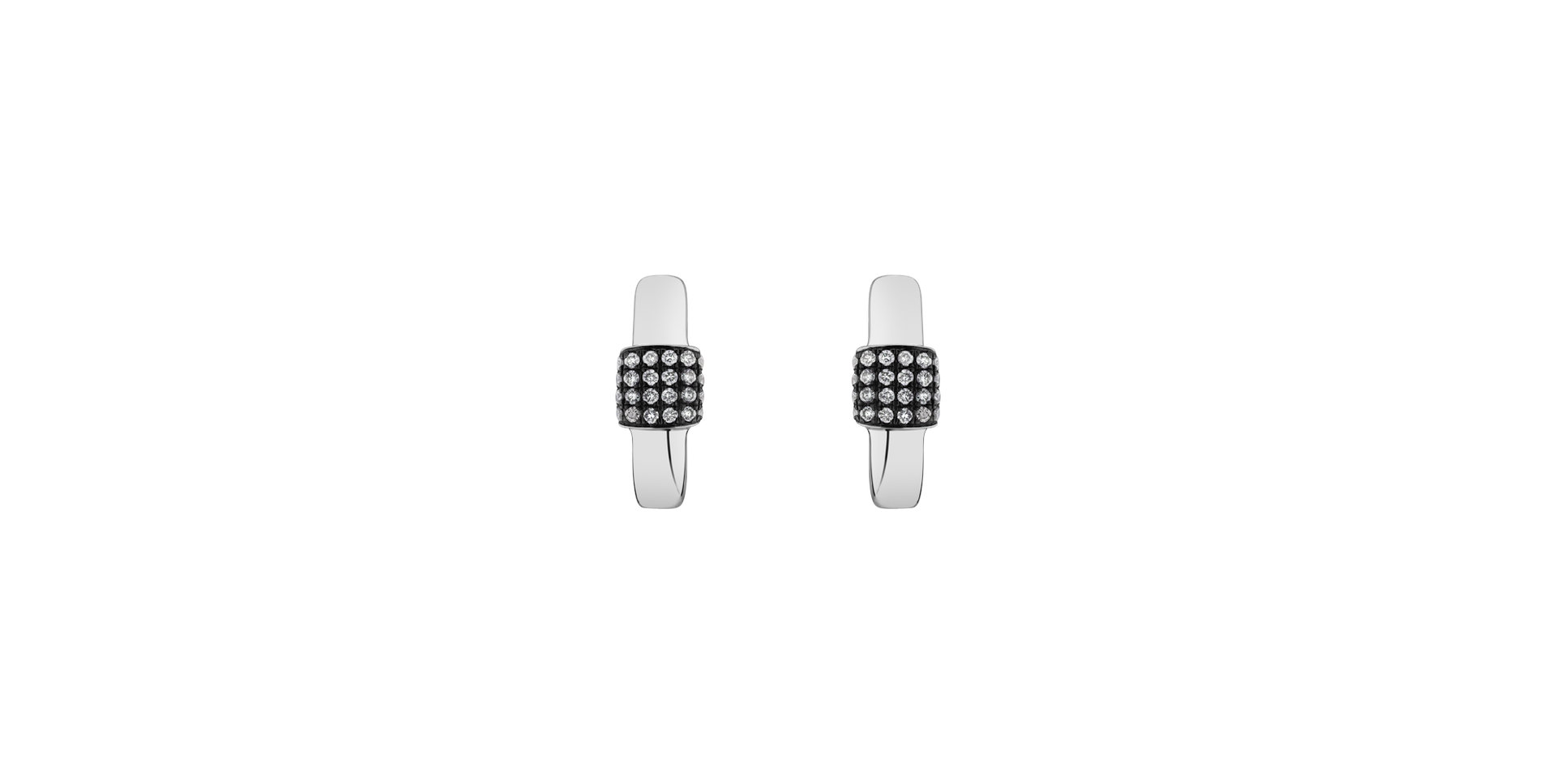 Náušnice s diamantmi Miracle Sparkle