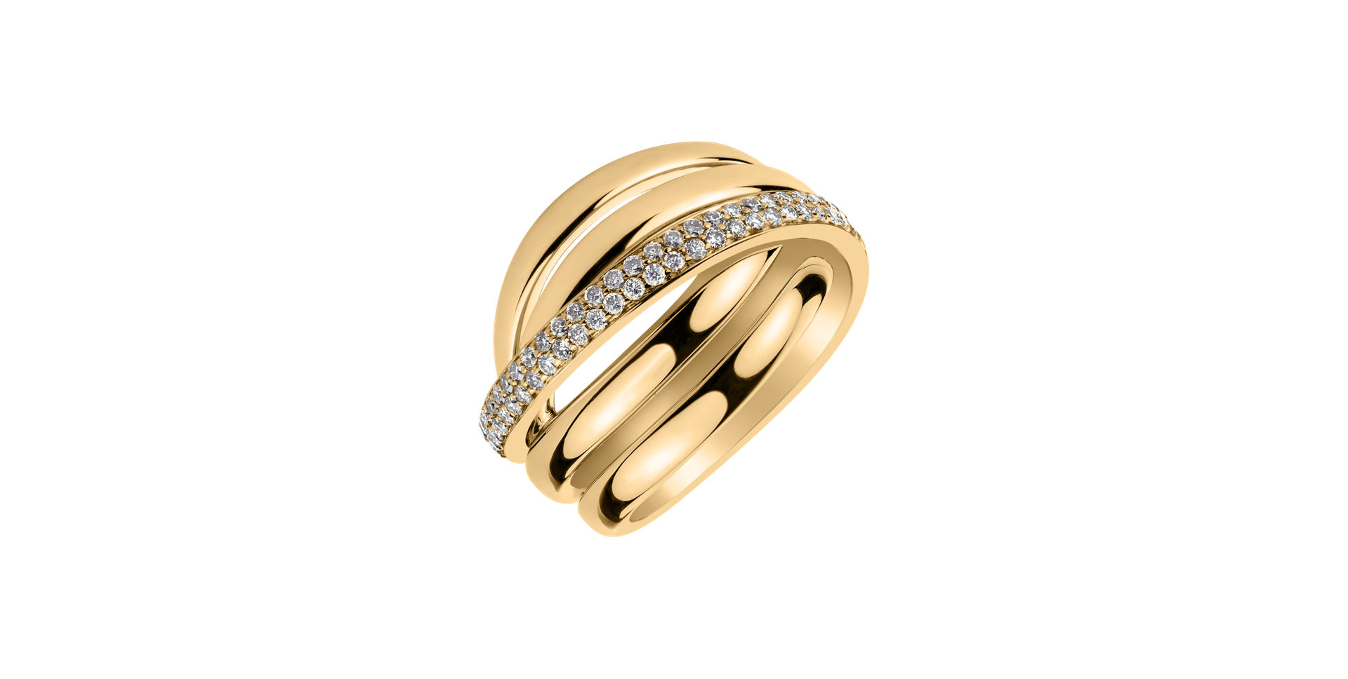 Prsteň s diamantmi Fantastic Brilliance