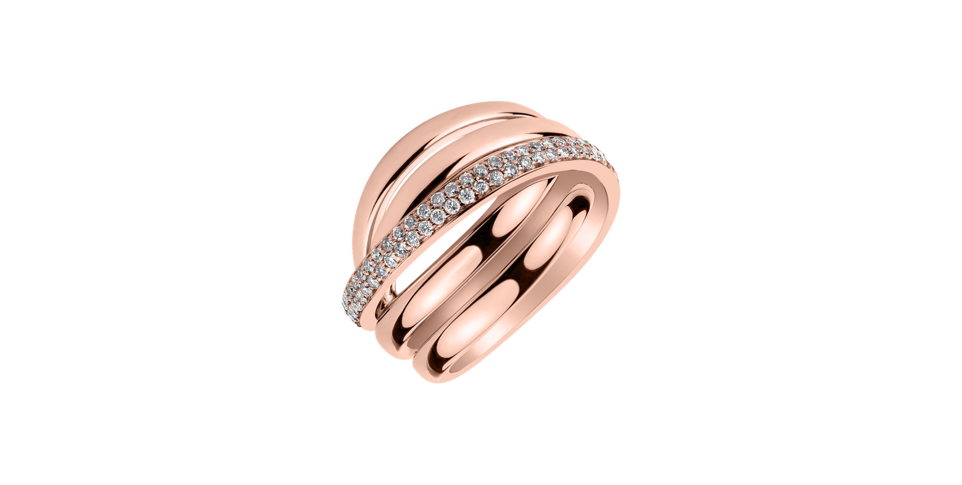 Prsteň s diamantmi Fantastic Brilliance