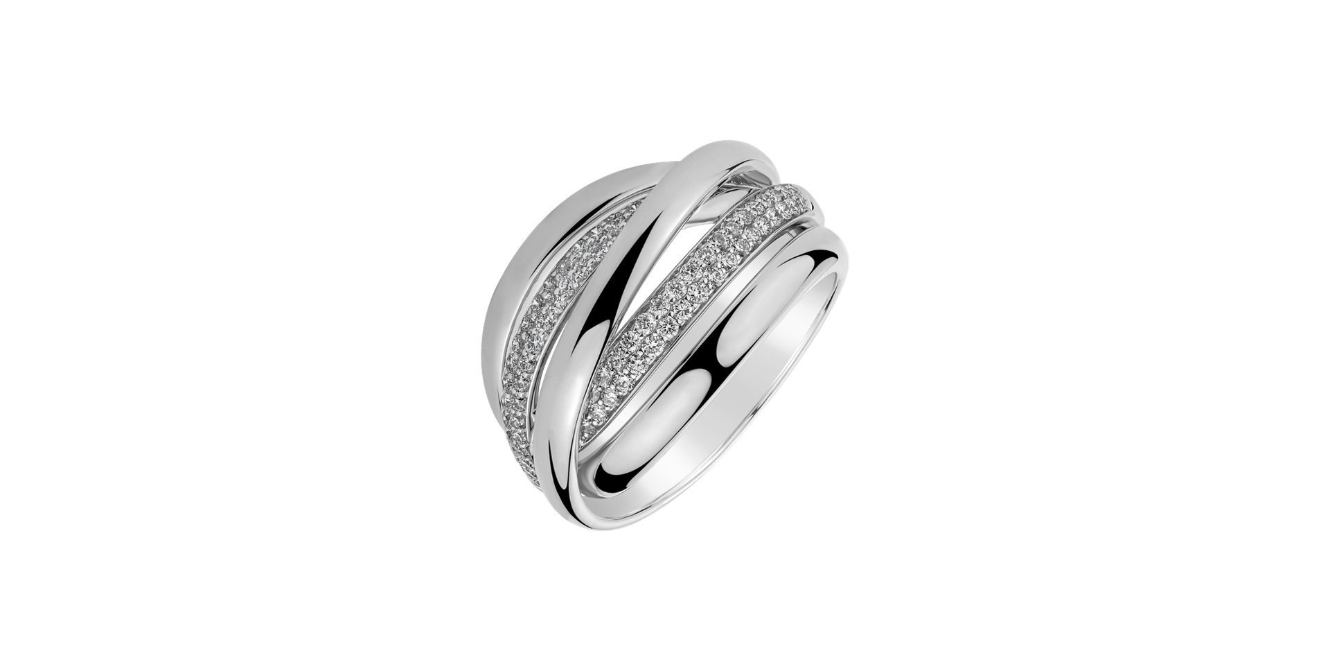 Prsteň s diamantmi Fantastic Brilliance