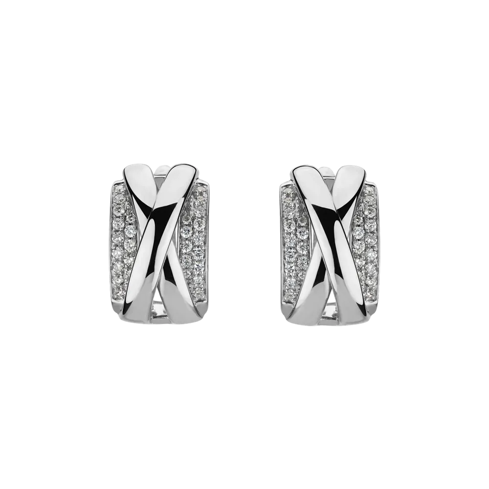 Náušnice s diamantmi Galaxy Signature