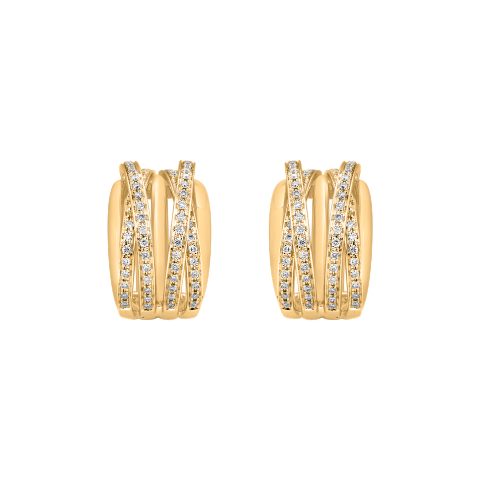 Náušnice s diamantmi Galaxy Treasure