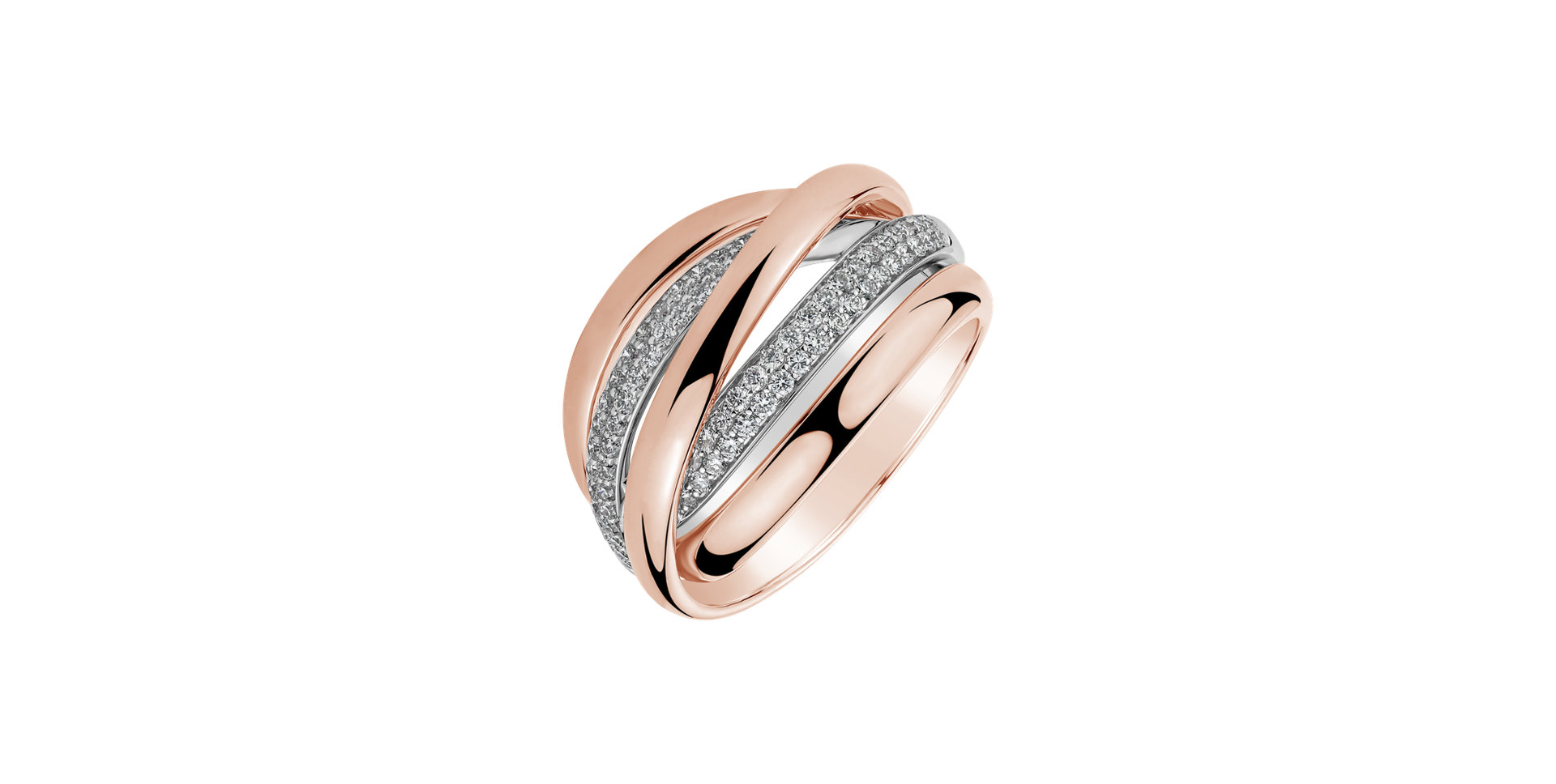 Prsteň s diamantmi Fantastic Brilliance