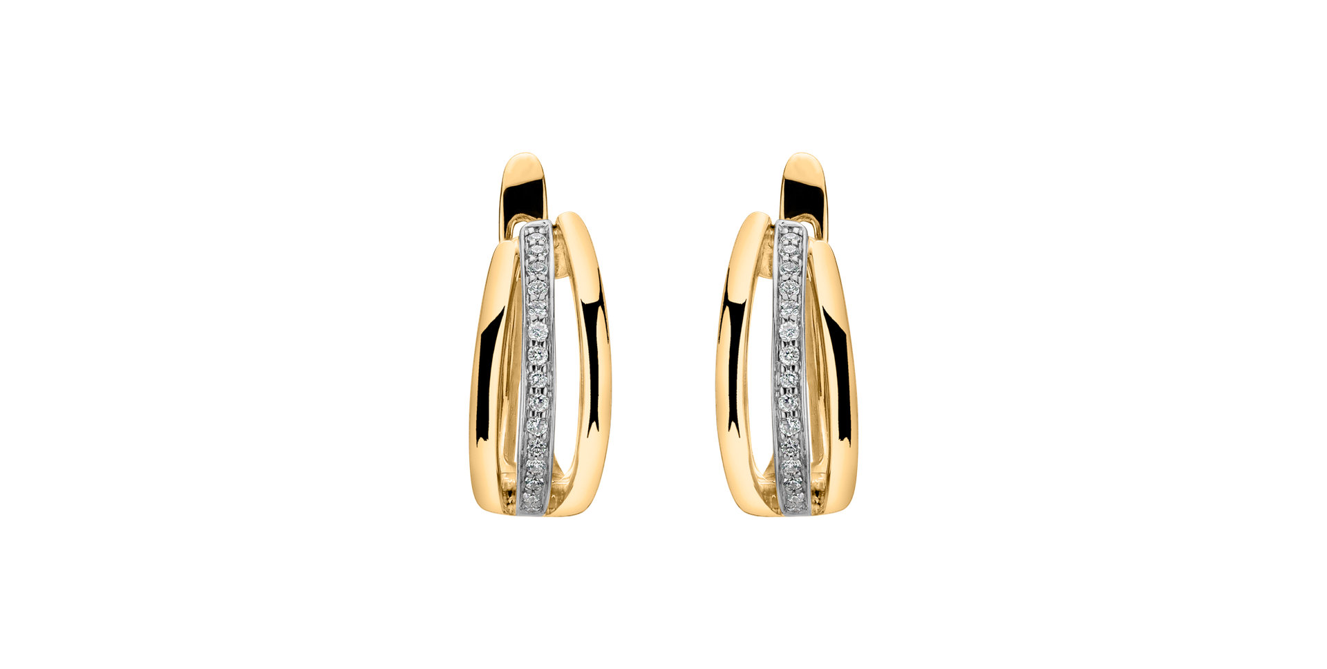 Náušnice s diamantmi Vanessa