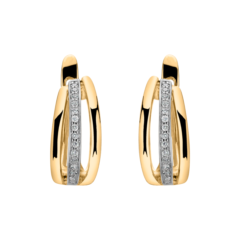 Náušnice s diamantmi Vanessa